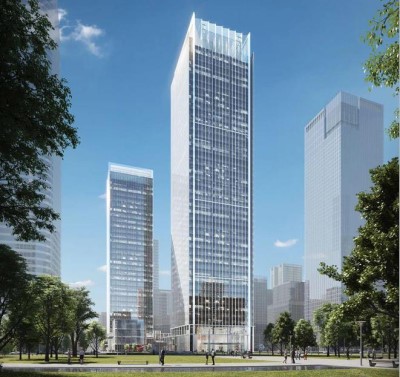 215米！超高层地标！瓦力游戏电梯在东莞CBD璀璨开放